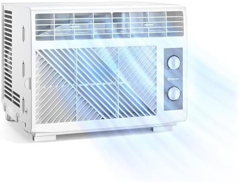 Comfort Zone Window Air Conditioner 5000 BTU White