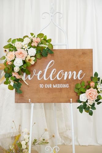 Piklado Wedding Decor Pack of 2 Welcome Sign Garland