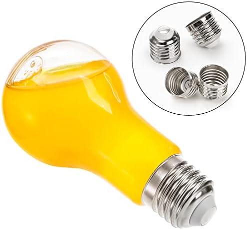 40 Pack Plastic Light Bulbs Candy Jars for Party Favors