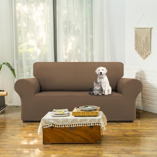 LURKA Stretch Loveseat Sofa Slipcover One Piece Cover