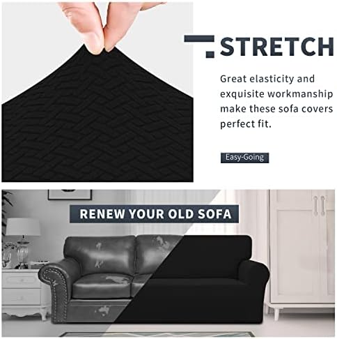 Easy-Going Stretch Jacquard Sofa Cover 1-Piece