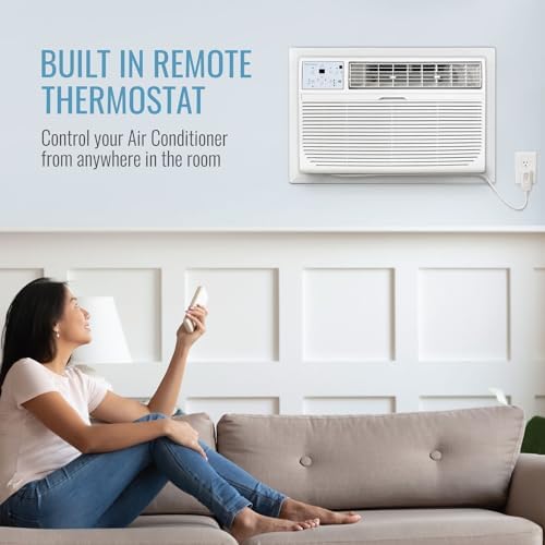 Keystone 8000 BTU Wall AC with Heat and Dehumidifier 1