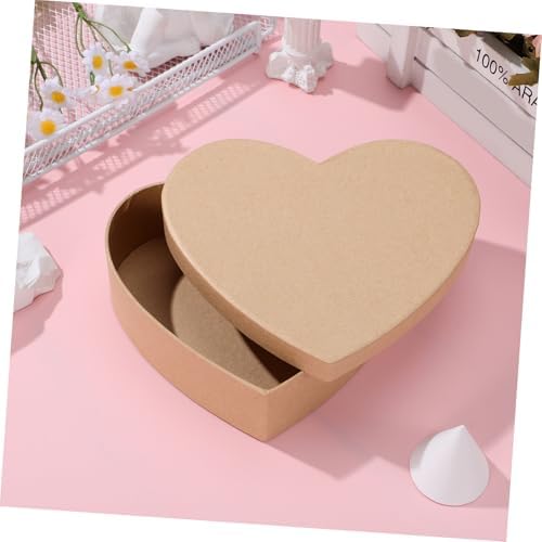 TOVINANNA Heart Shaped DIY Paper Box for Party Favors