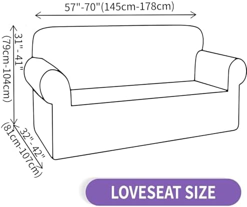 ZNSAYOTX Super Stretch Couch Cover for Living Room