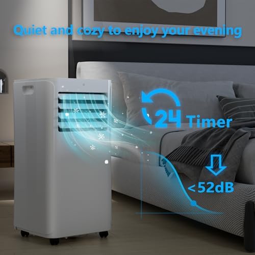 Coolblus 12000BTU Portable AC for 550 SqFt Rooms