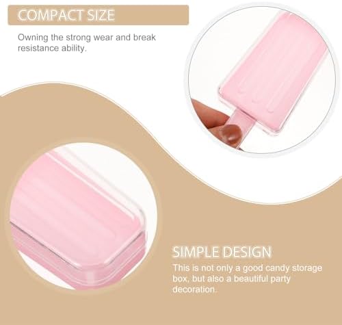 12pcs Ice Cream Shape Candy Boxes for Weddings and Parties