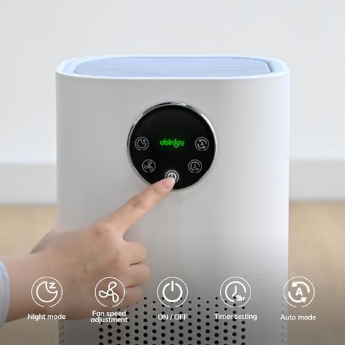 Air Humidifier Purifier 2-in-1 Ultra Quiet for Home Bedroom Office