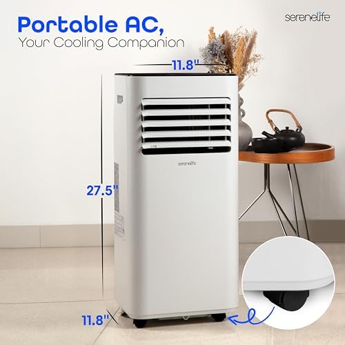 SereneLife SLPAC180W Portable Air Conditioner 3-in-1