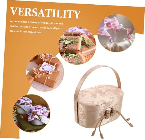 HOODANCOS Decorative Candy Boxes with Elegant Handle