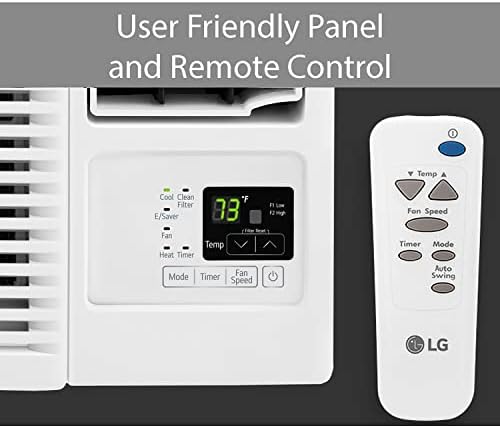 LG 23000 BTU Window AC with Heat and Remote