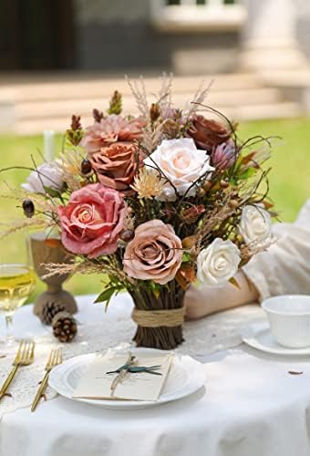Artificial Flowers Silk Mix DIY Wedding Decor Combo