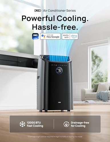 Dreo Portable AC Unit 12000 BTU for Bedroom