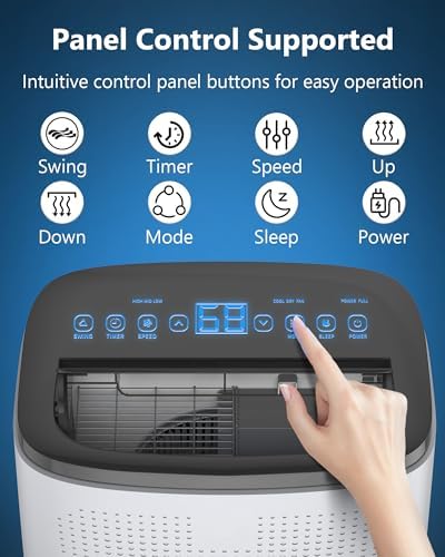 KYBOLT 14000BTU Portable AC with Dehumidifier and Fan 1
