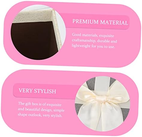 Ipetboom Elegant Rectangular Gift Box with Bowknot 1