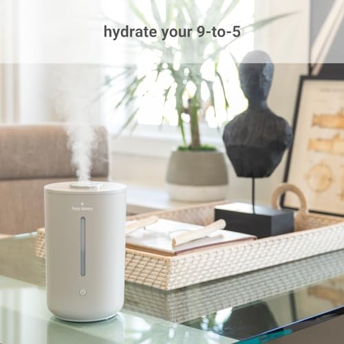 Hey Dewy Wellness Humidifier with Cool Mist and Mood Light