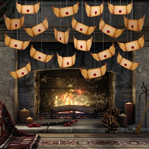 100 Pc Floating Wizards Postcards Decorative Letters Cards Envelope Style