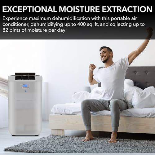 Whynter 12000 BTU Portable AC with Dual Hose and Dehumidifier