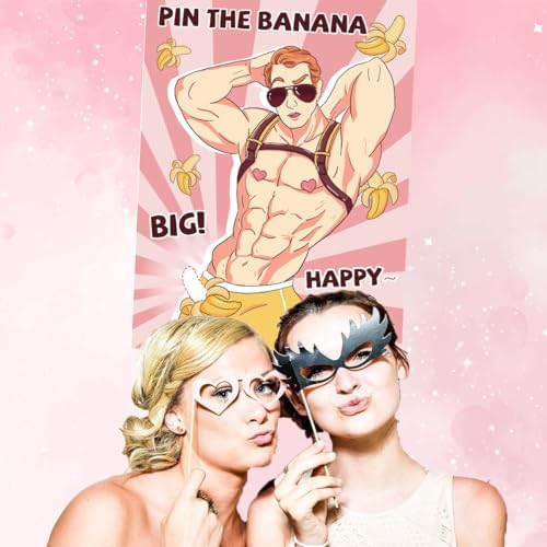 Roscid Banana Pin Game for Bridal Shower 24 Players