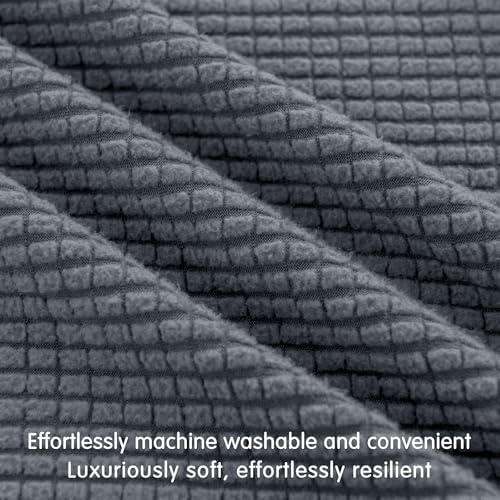 Hokway Stretch Sofa Slipcover Protector - Gray Large