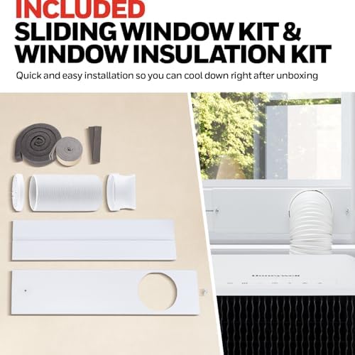 Honeywell 13500 BTU Slim Portable AC with WiFi and Alexa Control 1