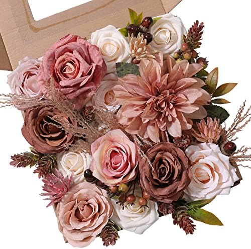 Artificial Flowers Silk Mix DIY Wedding Decor Combo