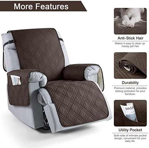 TAOCOCO Waterproof Recliner Slipcover 30 Inch