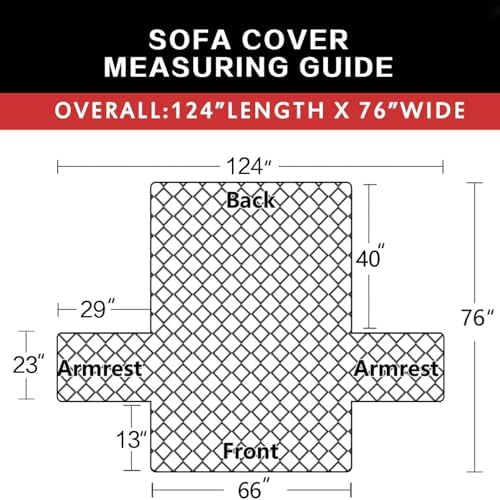 ZuGeo Quilted Fleece Sofa Cover with Elastic Straps Large Grey