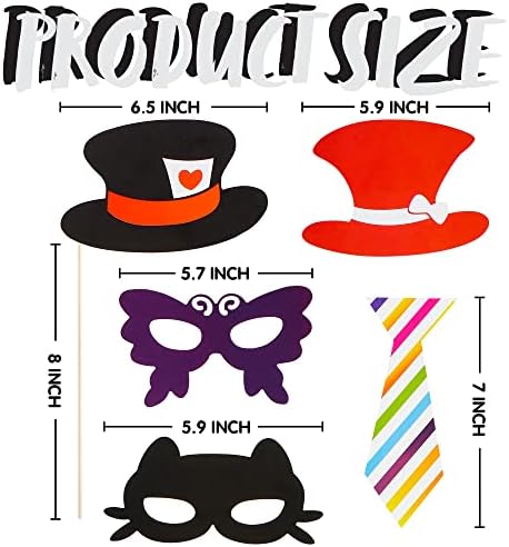 Joyin Toy Graduation Photo Booth Props Set