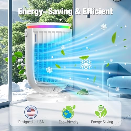 JYew Portable Air Conditioner with 120 Rotation