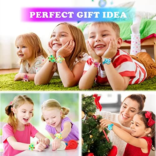 30PCS LED Spinner Bracelets for Kids 4-12