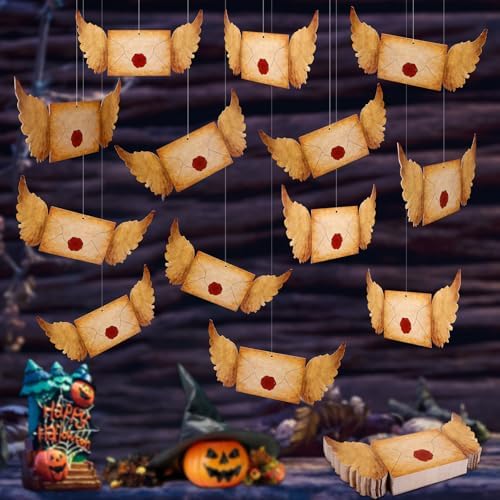 100 Pc Floating Wizards Postcards Decorative Letters Cards Envelope Style
