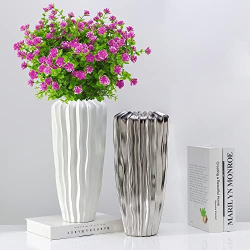 Artificial Orchid Flowers Outdoor 20 Bundles UV Resistant Decor