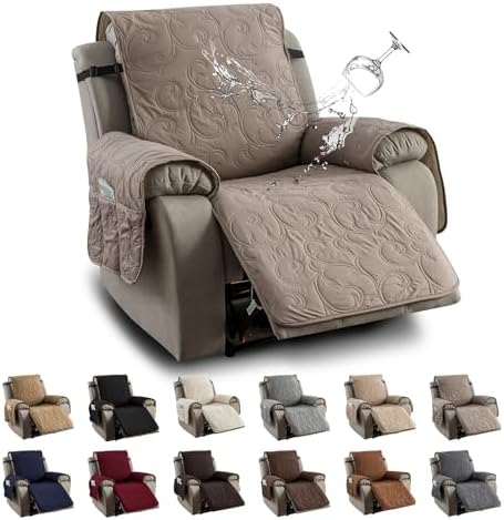 100 Waterproof Recliner Chair Cover for Living Room