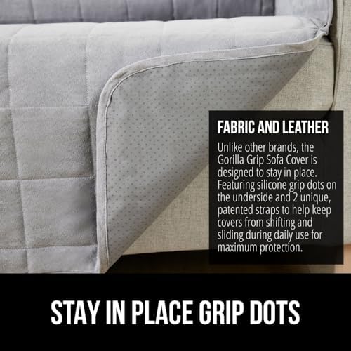 GORILLA GRIP 70 Sofa Protector Cover Waterproof Slip Resistant