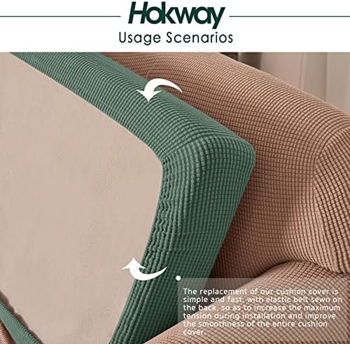 Hokway Celadon Sofa Slipcover Cushion Cover Large