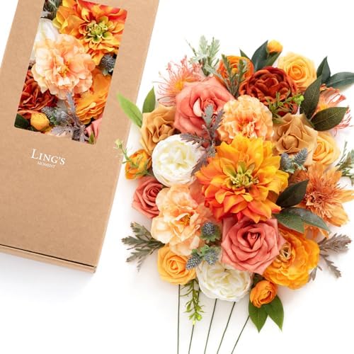 Lings Moment Artificial Flower Decor Box