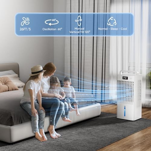 Feculs 3-in-1 Windowless Portable Air Cooler