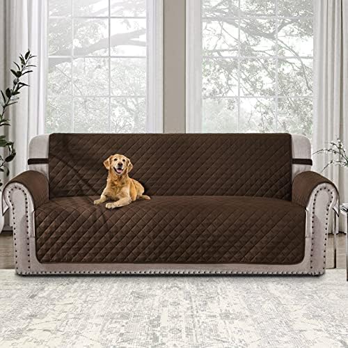 Reversible Oversized Sofa Cover for Dogs Water Resistant and Washable