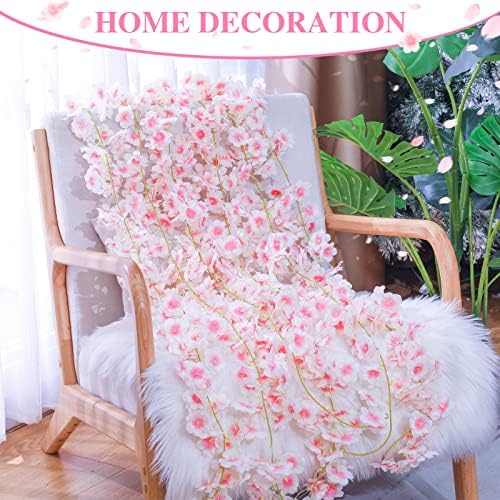 Nuenen 16 Piece Artificial Cherry Blossom Garland Set