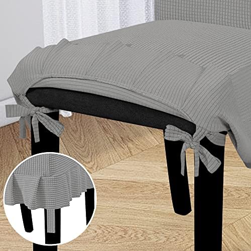 Easy-Going Stretch Dining Chair Covers with Skirt