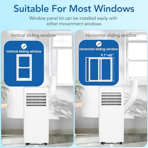Antarctic Star 10000 BTU Portable AC for 450 Sq Ft