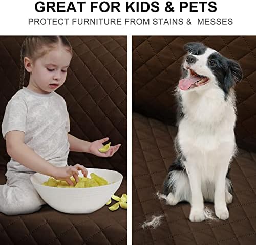 Reversible Oversized Sofa Cover for Dogs Water Resistant and Washable