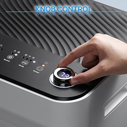 TURBRO Finnmark 10000 BTU Portable Air Conditioner Fan Dehumidifier