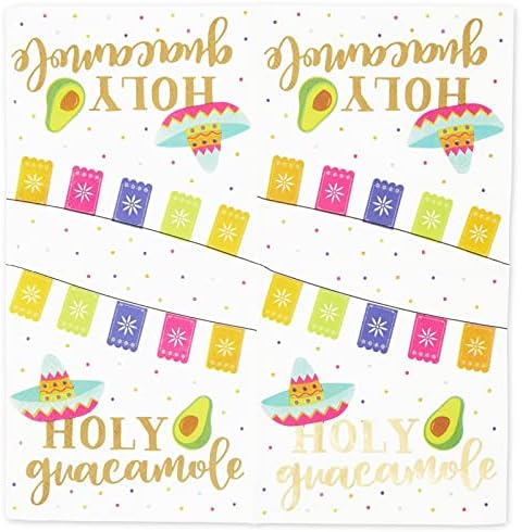 100 Pack Fiesta Napkins for Cinco de Mayo Party