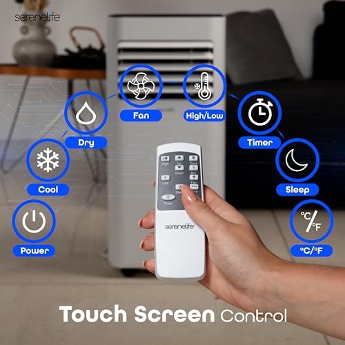 SereneLife SLPAC180W Portable Air Conditioner 3-in-1