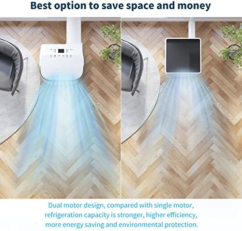Jojoka 10000 BTU Portable AC with Remote Control 1