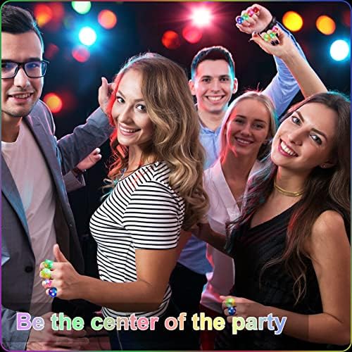 Vinsot 252 Pcs LED Glow in the Dark Ring Party Favors