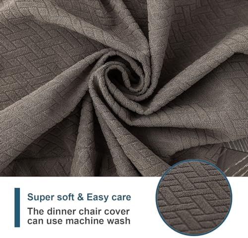 Genina Waterproof Dining Chair Covers Set of 8 1