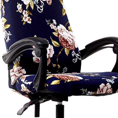 WOMACO Peony Printed Office Chair Cover - Large