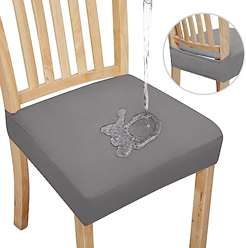 Easy-Going 100 Waterproof Dining Chair Covers Set of 4